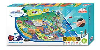 BEST LEARNING i-Poster My USA Interactive Map